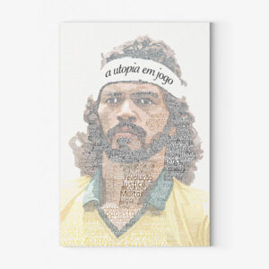 Toile typographique : Sócrates le Footballeur politique