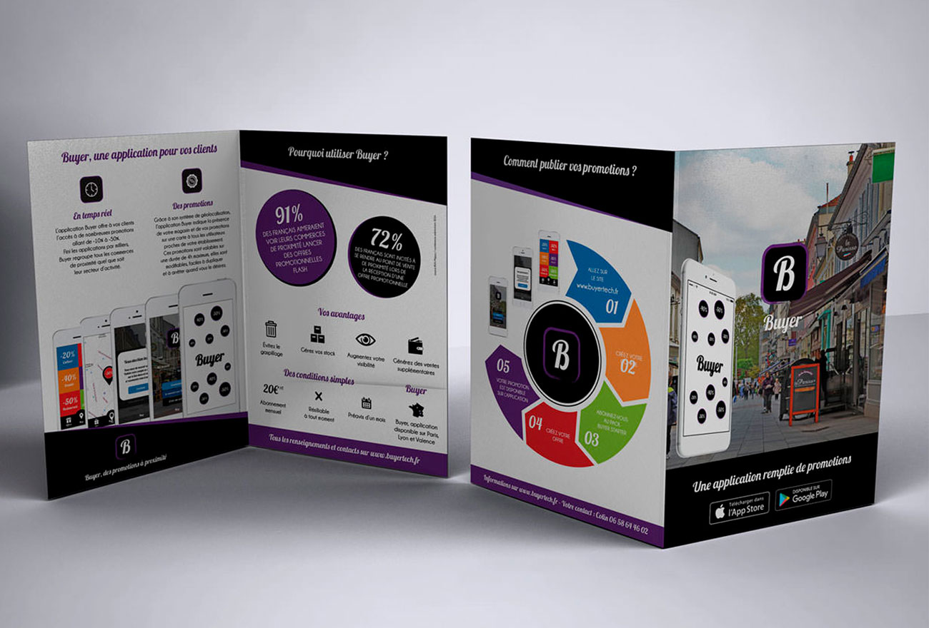 Argraphic Création de chemise à rabats Buyer, application mobile