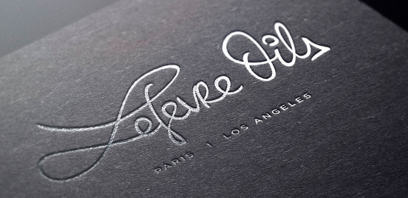 Argraphic, création de logo cosmétique, huile, soin et beauté