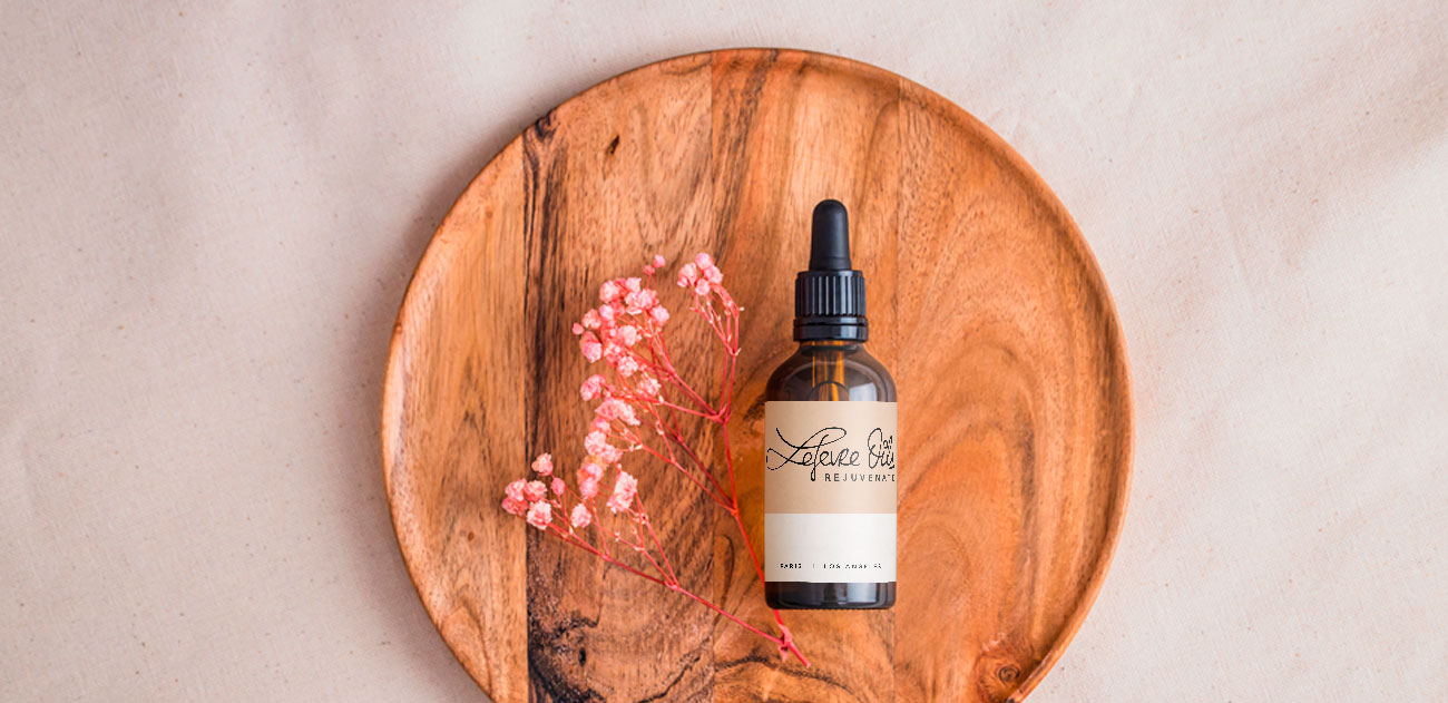 Argraphic, création de logo cosmétique, huile, soin et beauté - création étiquette