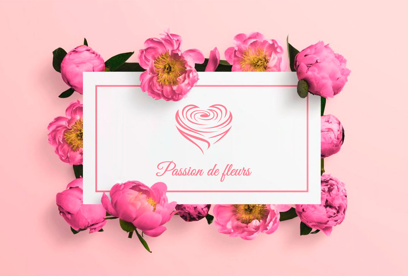 Argraphic, création de logo fleuriste, carte de visite fleuriste
