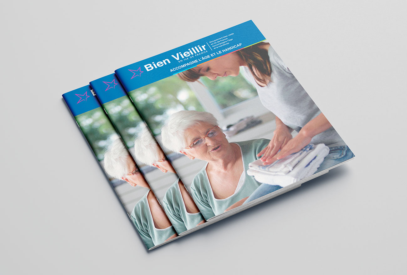 Argraphic, création de dépliant ehpad, santé, hôpital, soin