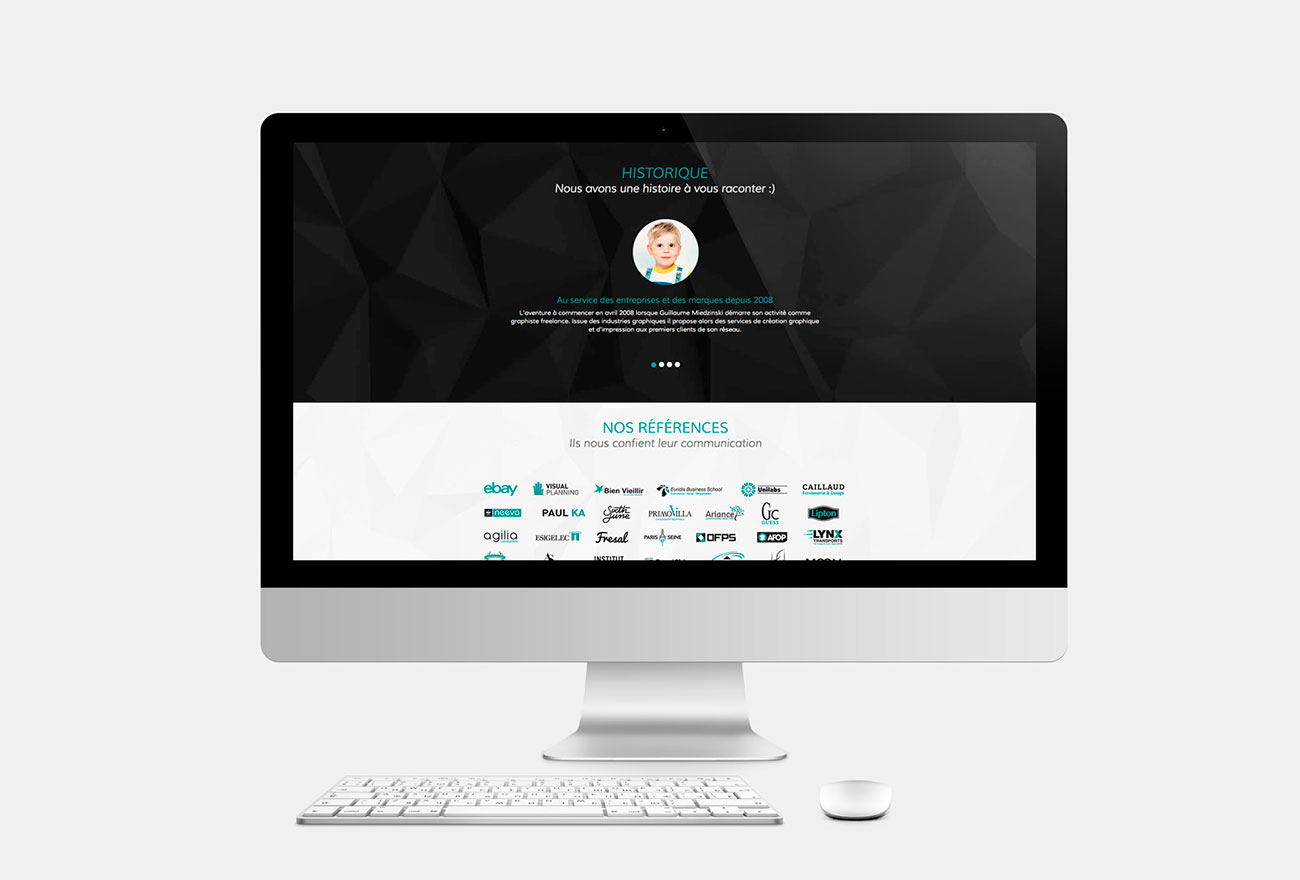 Argraphic, création de site sur mesure, agence de communication