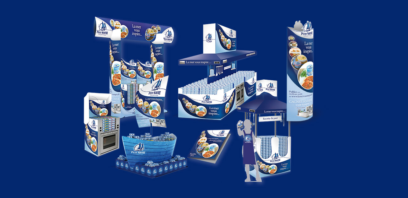 Argraphic, création de publicité, support de communication, PLV, produit sur lieu de vente, Petit Navire