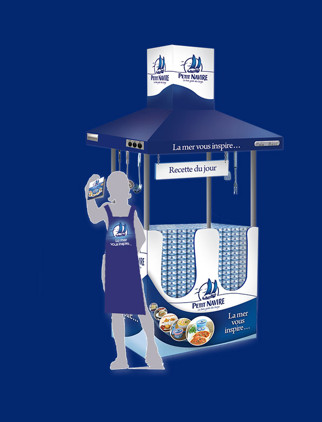 Argraphic, création de publicité, support de communication, PLV, produit sur lieu de vente, Petit Navire