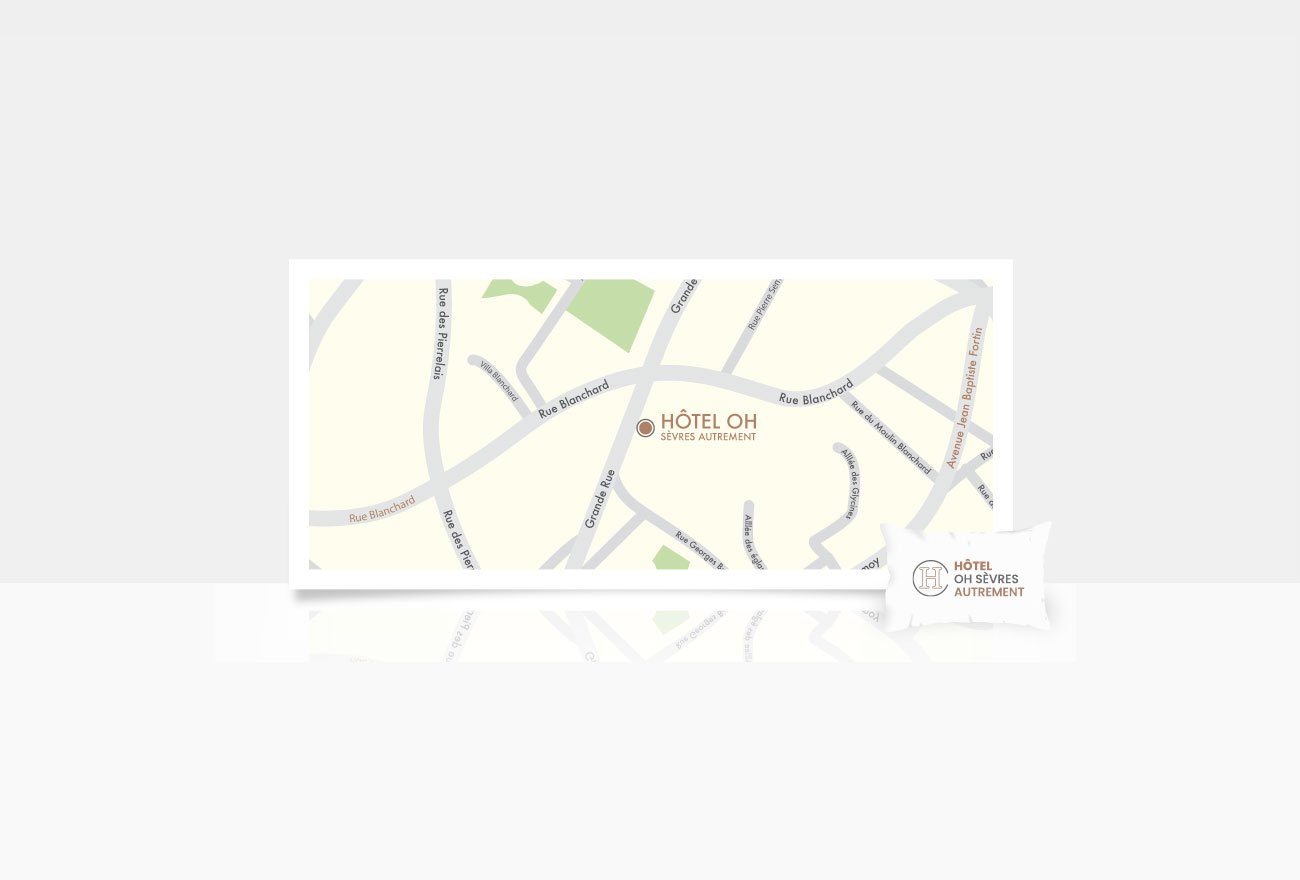 Argraphic, carte pour un hôtel, carte de visite, tête de lettre, création de charte graphique