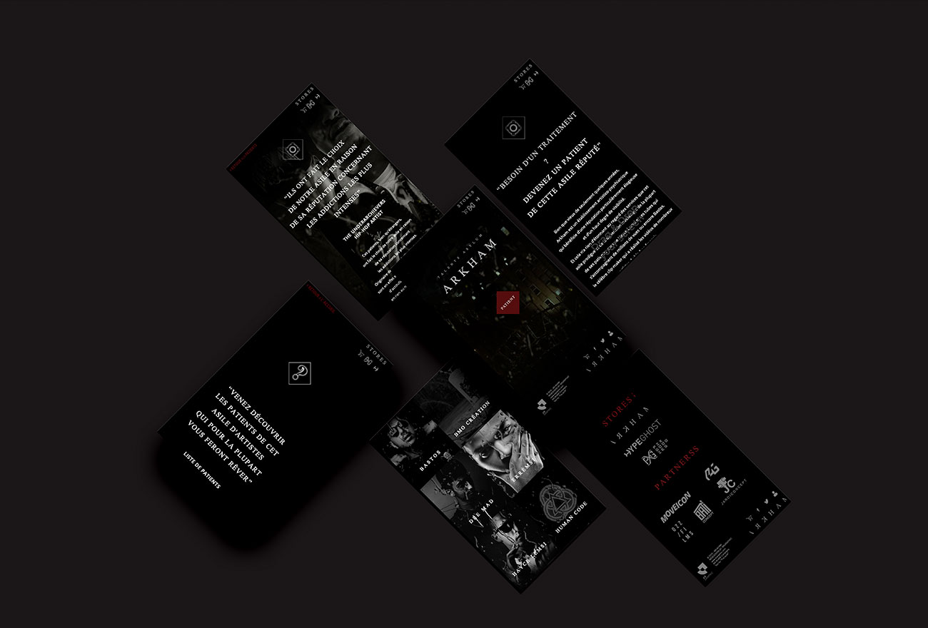 Argraphic, création de site sur mesure, présentation d'artiste