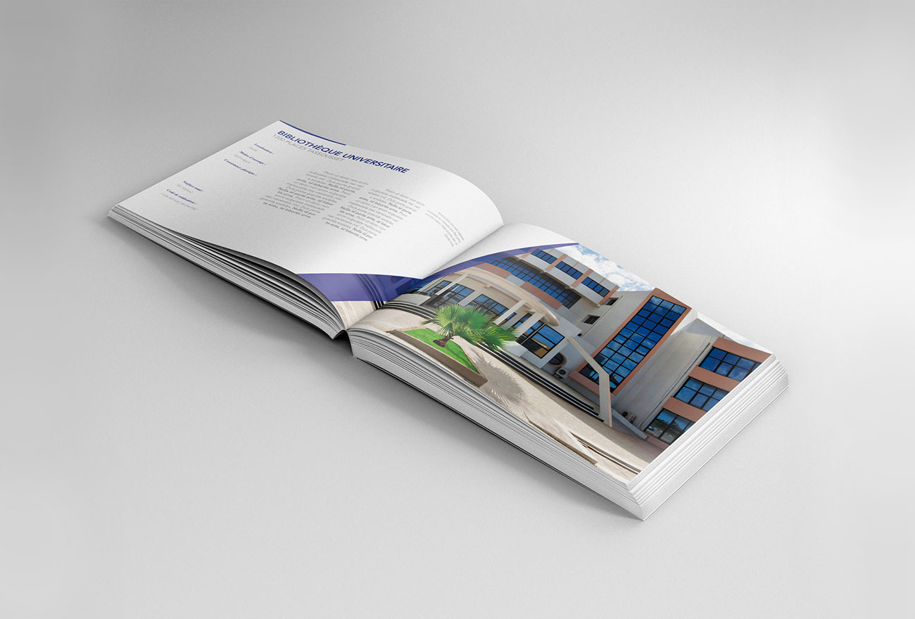 Argraphic, création de mise en page de livre, book de présentation, Architecte