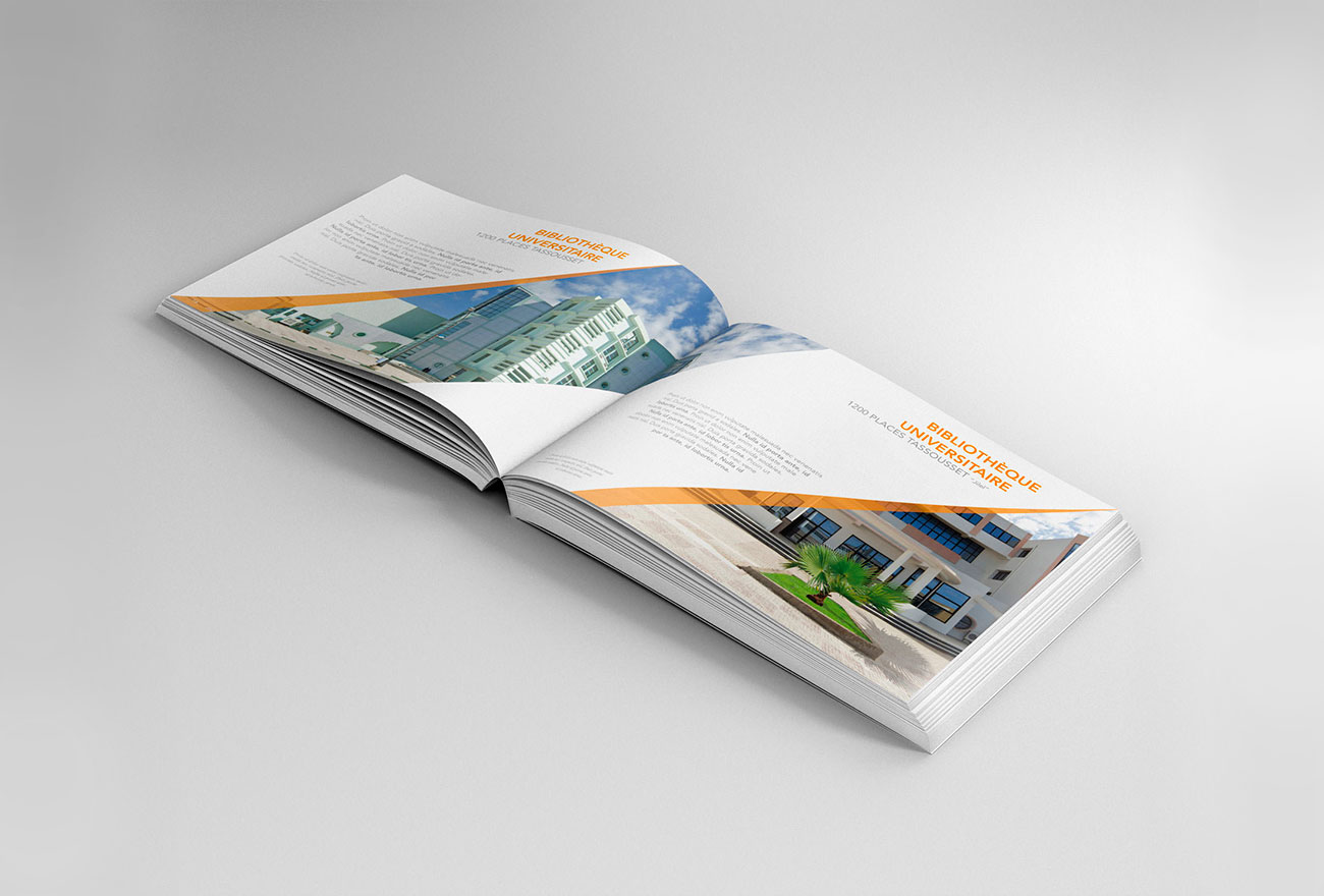 Argraphic, création de mise en page de livre, book de présentation, Architecte