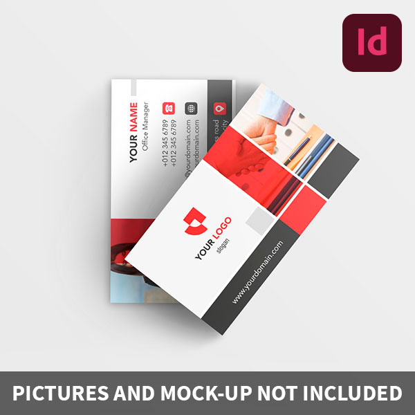 Argraphic - Template carte de visite design, indesign, business card - Carte de visite corporate