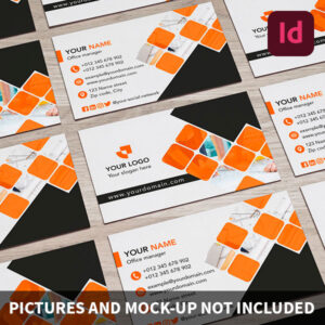 Argraphic - Template carte de visite design, indesign, business card - Carte de visite professionnelle