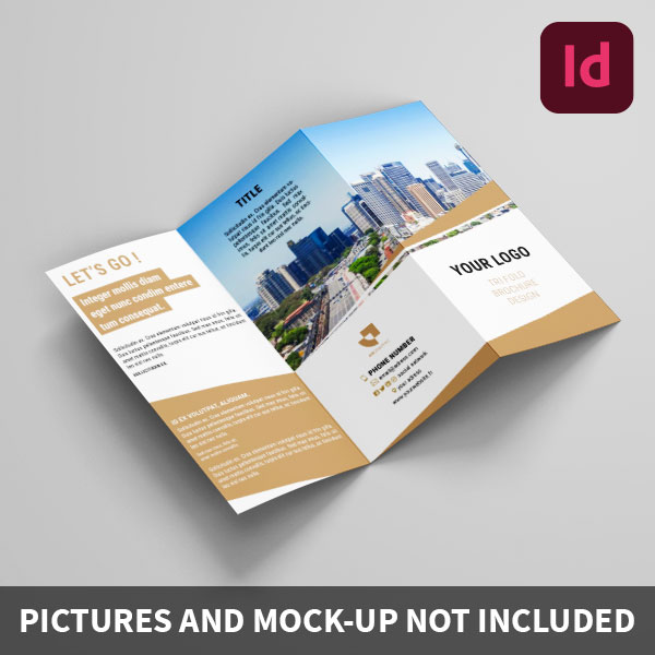 Template de dépliant gratuit