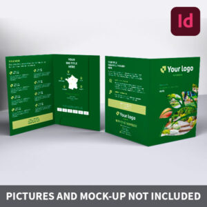 Template de chemise à rabats