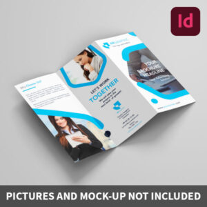 Argraphic - Template dépliant, indesign, tri fold brochure, design - dépliant entreprise