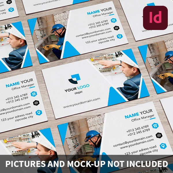 Argraphic - Template carte de visite design, indesign, business card