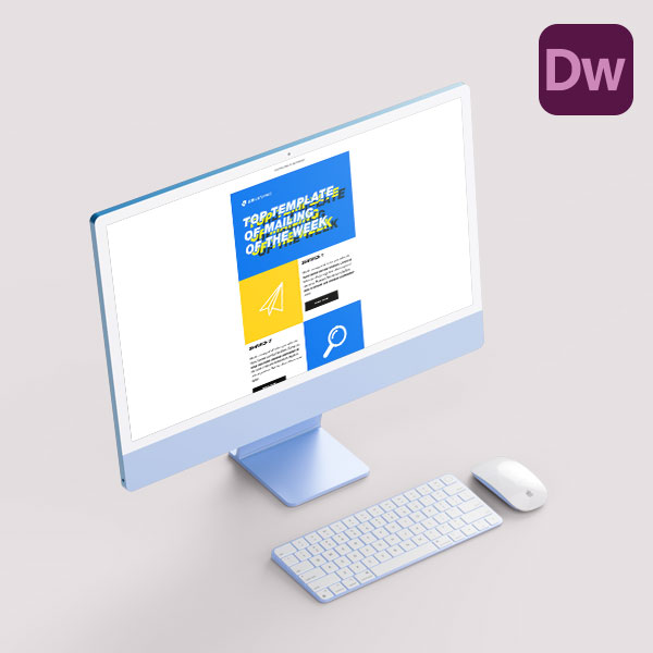 template emailing, newsletter, template dreamweaver - Newsletter gratuite