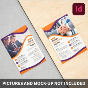 Argraphic - Template flyer, template indesign, ressource graphique - Modèle de flyer événement