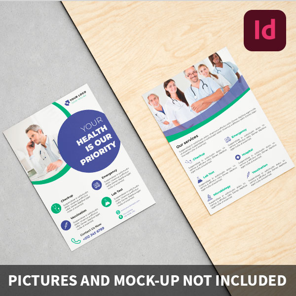 Argraphic - Template flyer, indesign, ressource graphique - Modèle de flyer