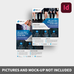 Argraphic - Template flyer, template indesign, ressource graphique - Template flyer à personnaliser