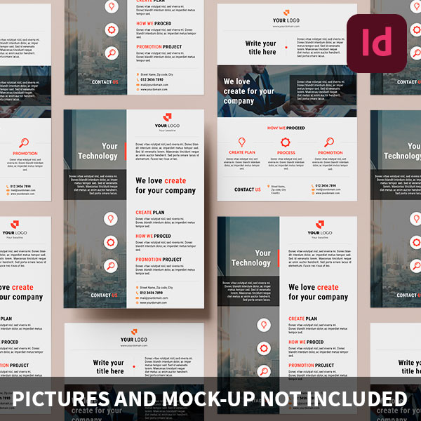 Argraphic - Template flyer, template indesign, ressource graphique