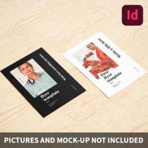 Argraphic - Template flyer, template indesign, ressource graphique - Modèle de flyer gratuit