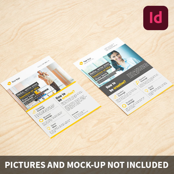 Argraphic - Template flyer, indesign, ressource graphique