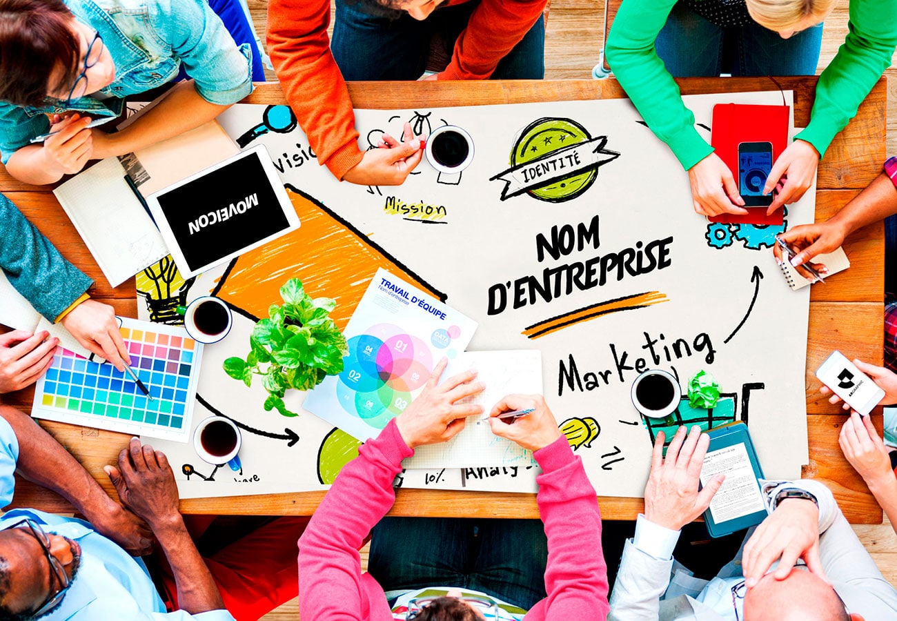 trouver le nom de son entreprise