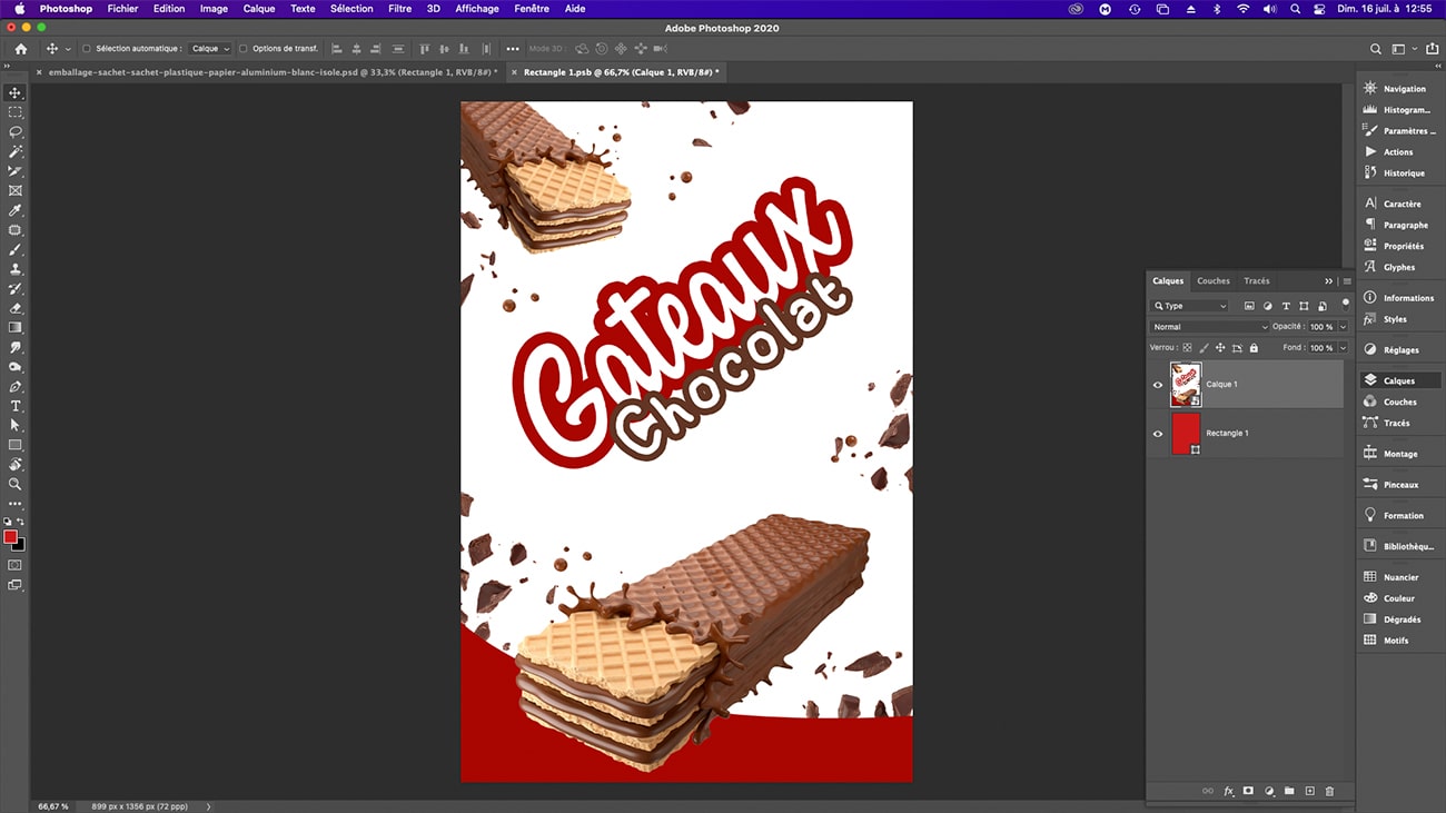 Tutoriel création mock-up packaging - étape 4