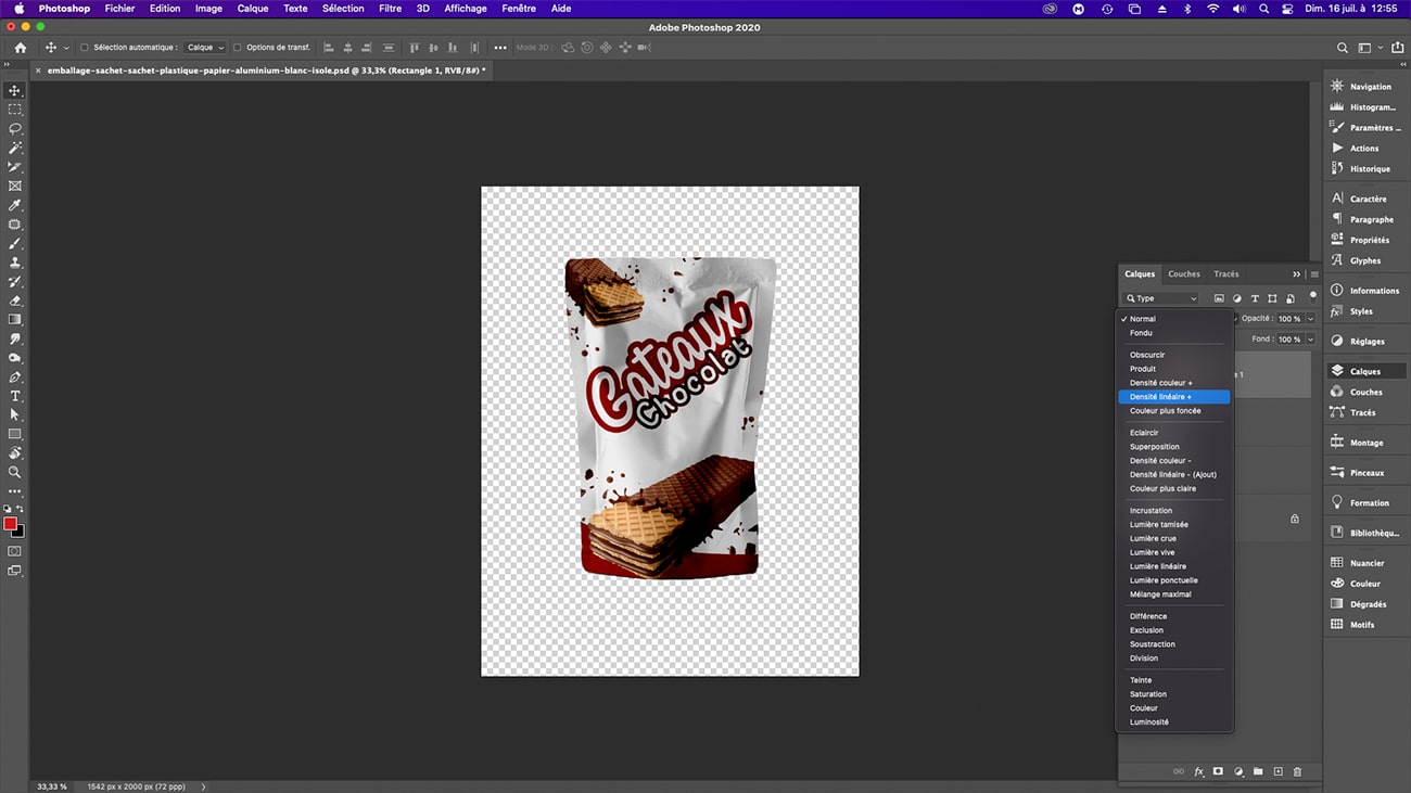 Tutoriel création mock-up packaging - étape 5