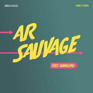 font ar sauvage - typographie Ar Sauvage