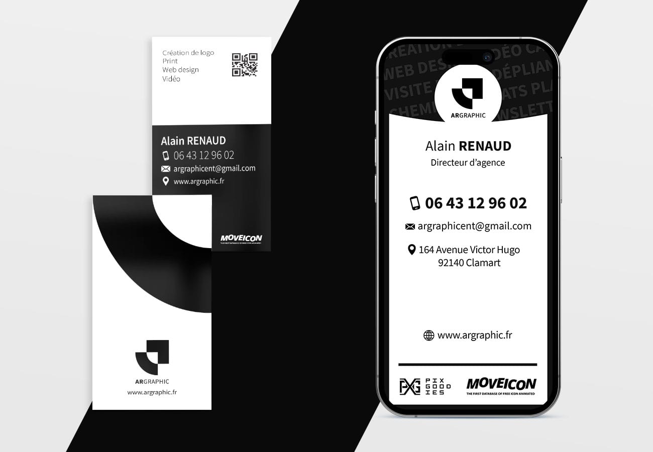 création carte de visite - créer une carte de visite