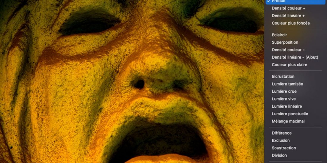 Modes de fusion Photoshop