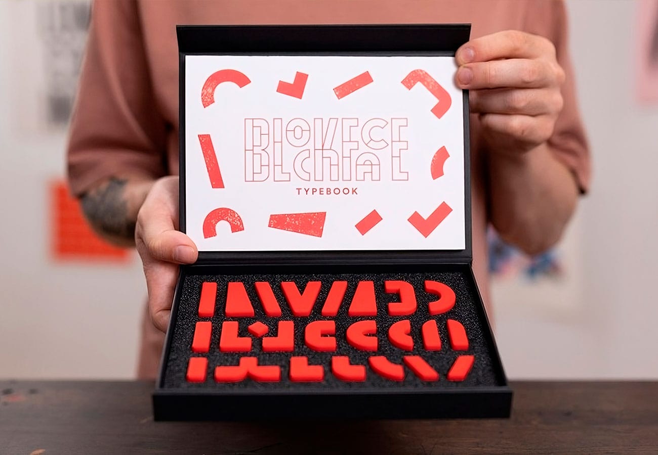 Blockface - Kit de typographie