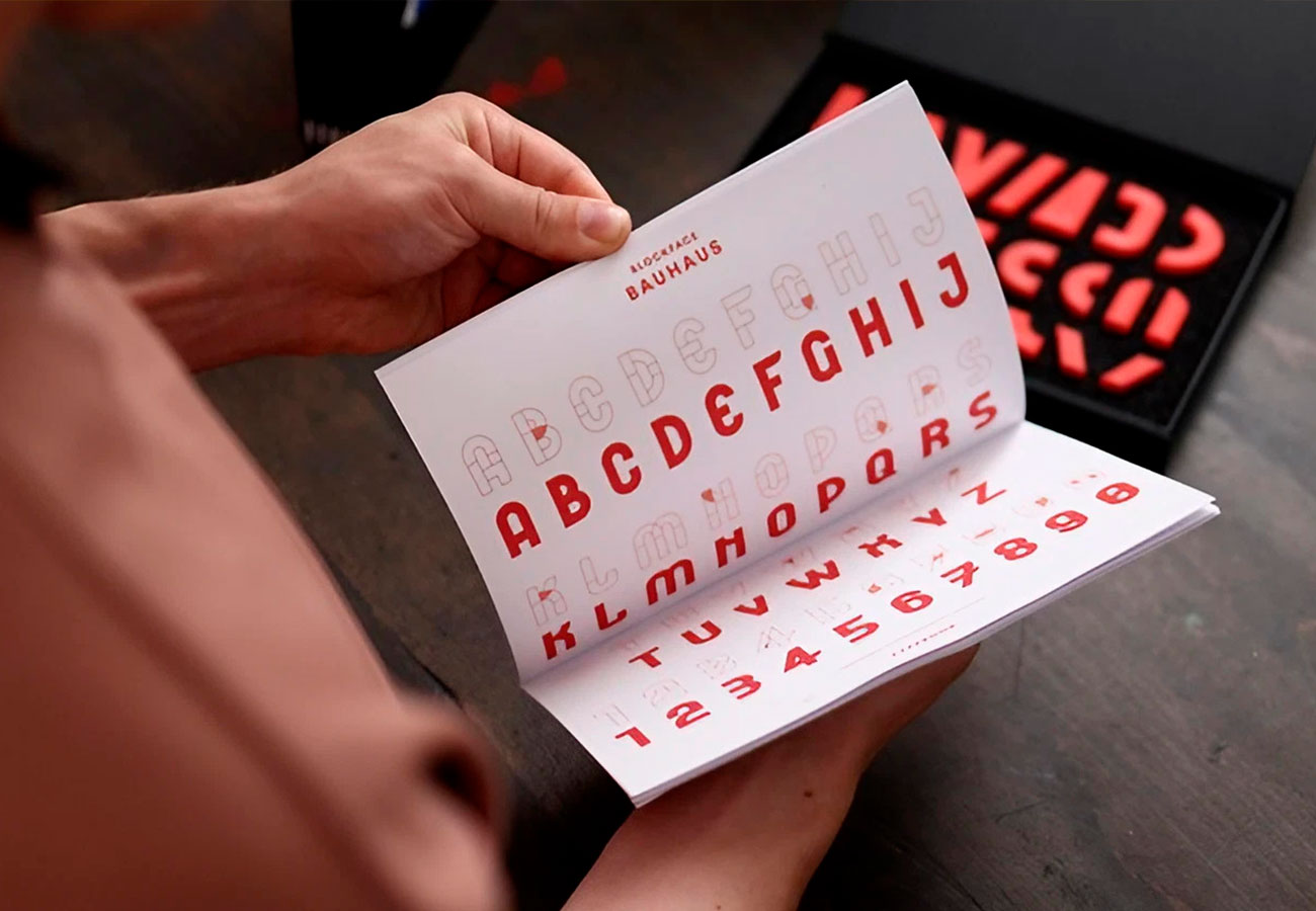 Blockface - Kit de typographie