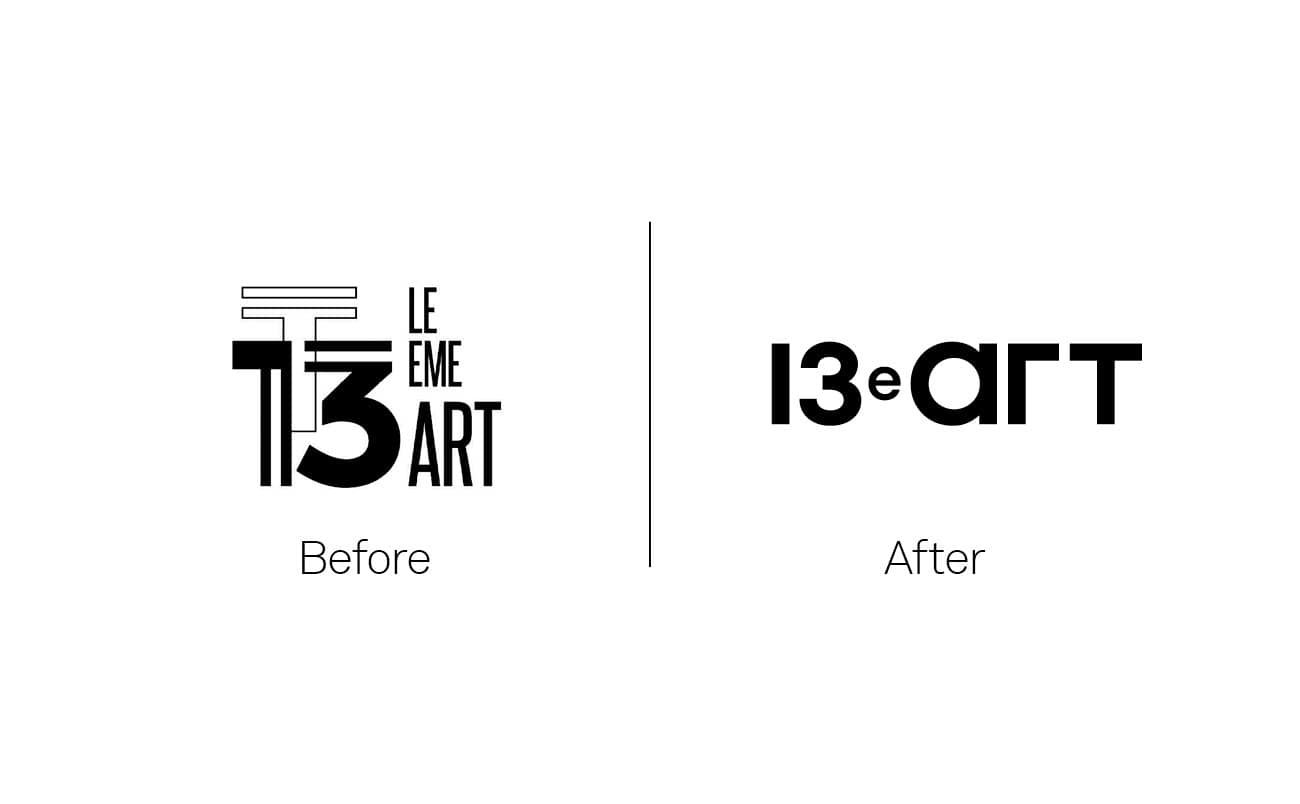 identité visuelle du 13e Art
