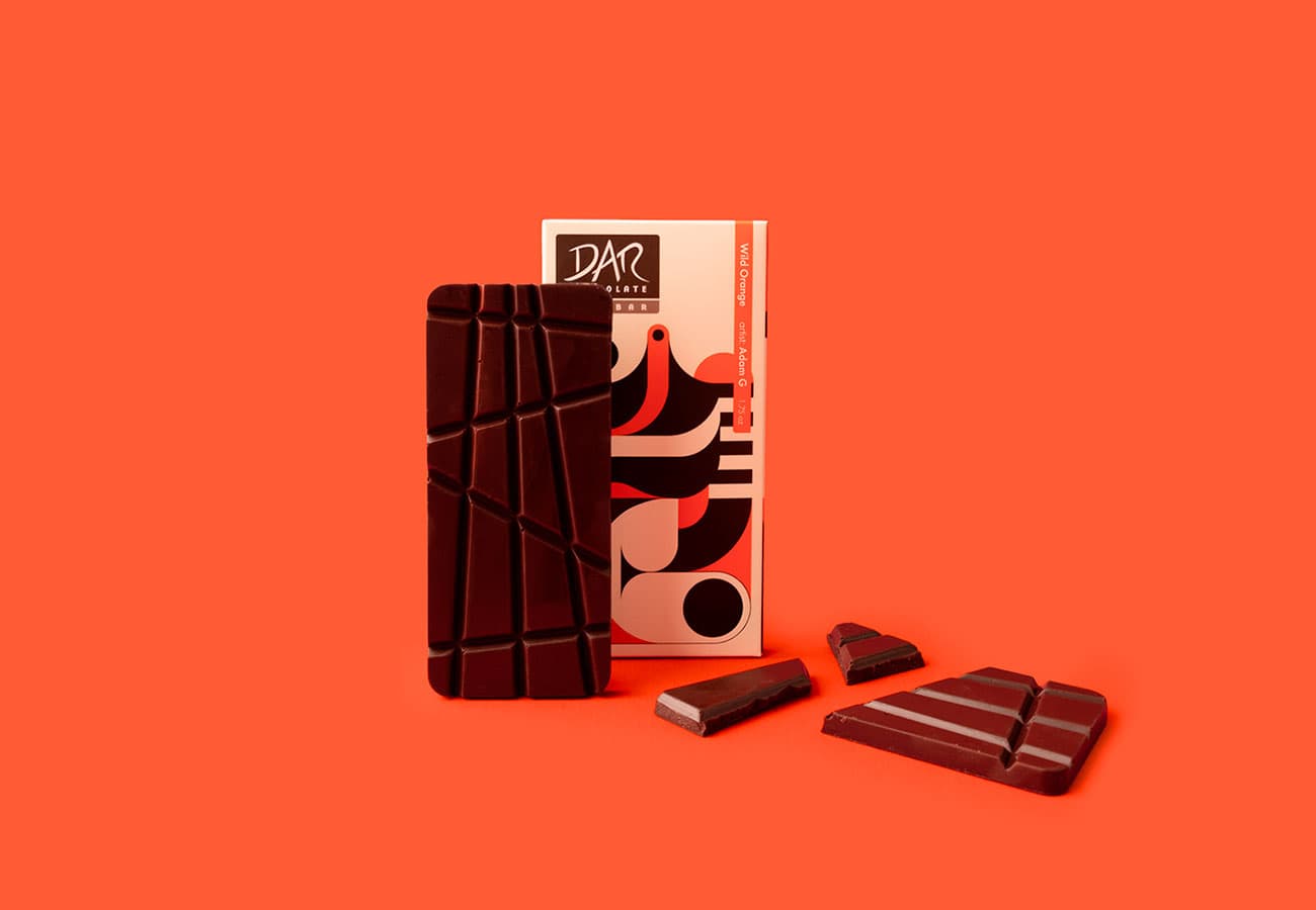 packaging alimentaire - agence de design Trüf. Marque Dar