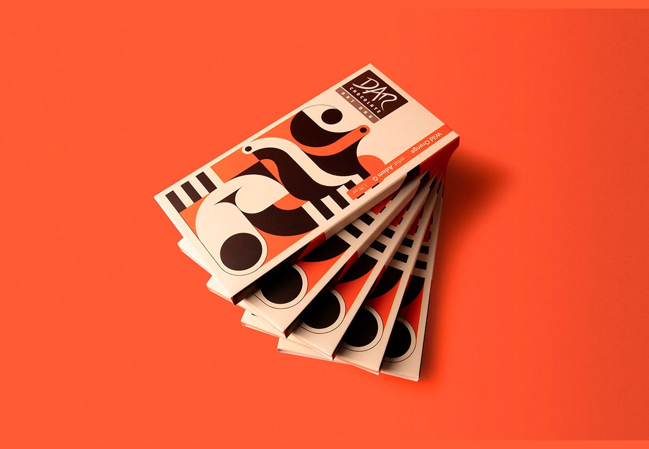 packaging alimentaire - agence de design Trüf. Marque Dar