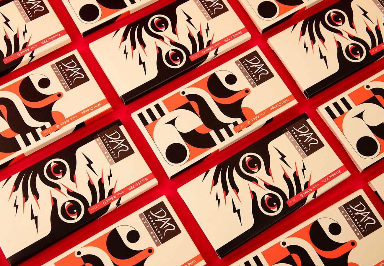 packaging alimentaire - agence de design Trüf. Marque Dar