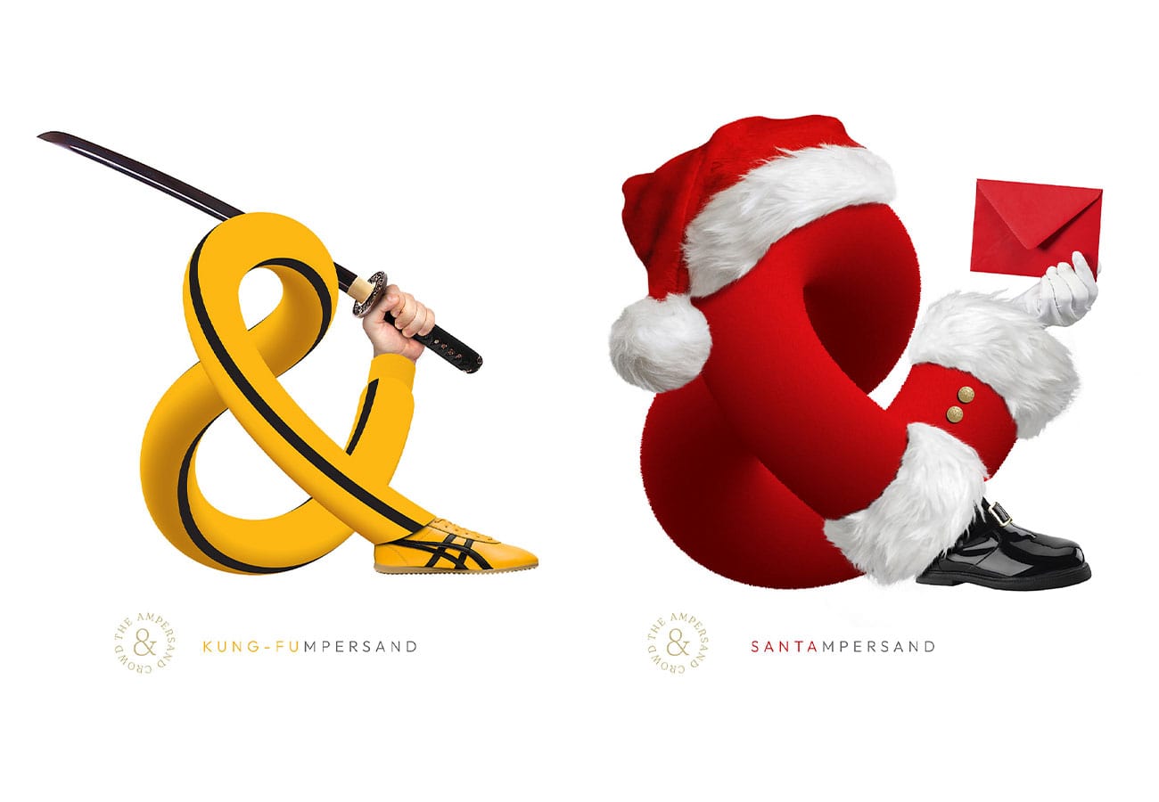 Inspiration typographique : 10 esperluettes et un couffin