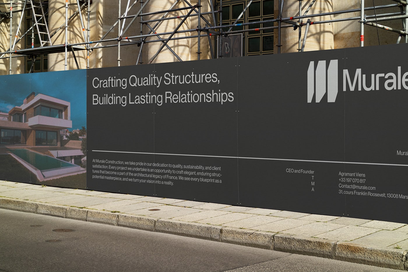 identité visuelle Murale