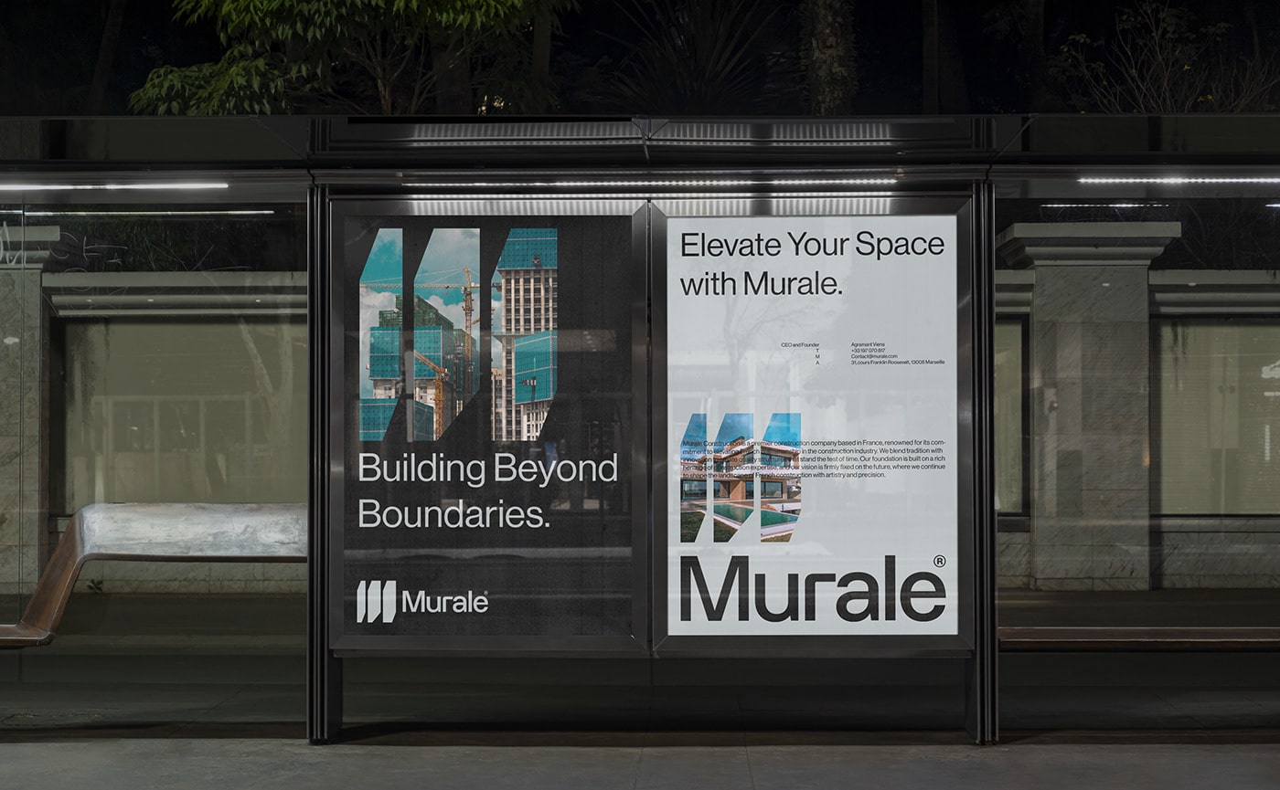 identité visuelle Murale