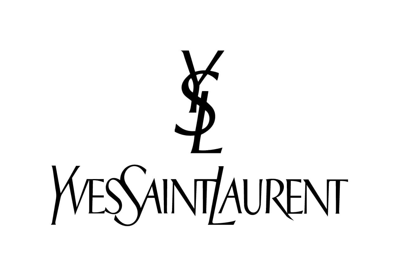 Yves Saint Laurent - logos de marques de luxe