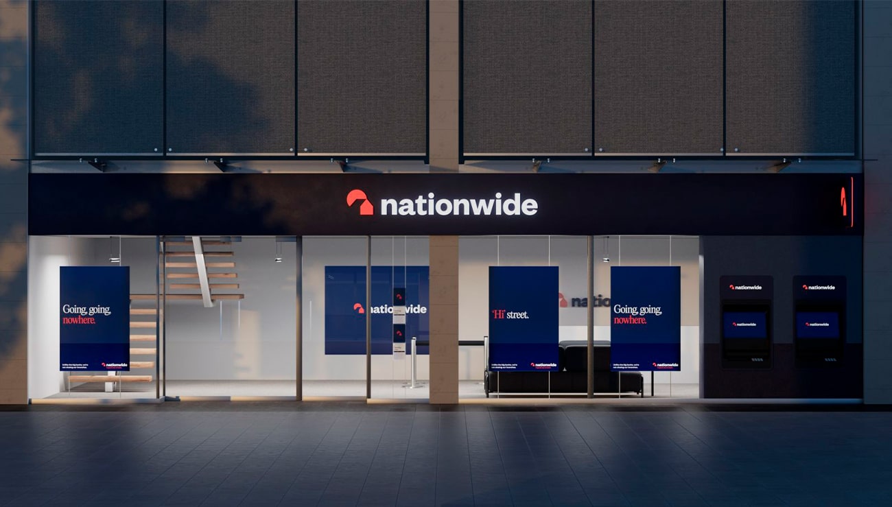 identité visuelle de Nationwide