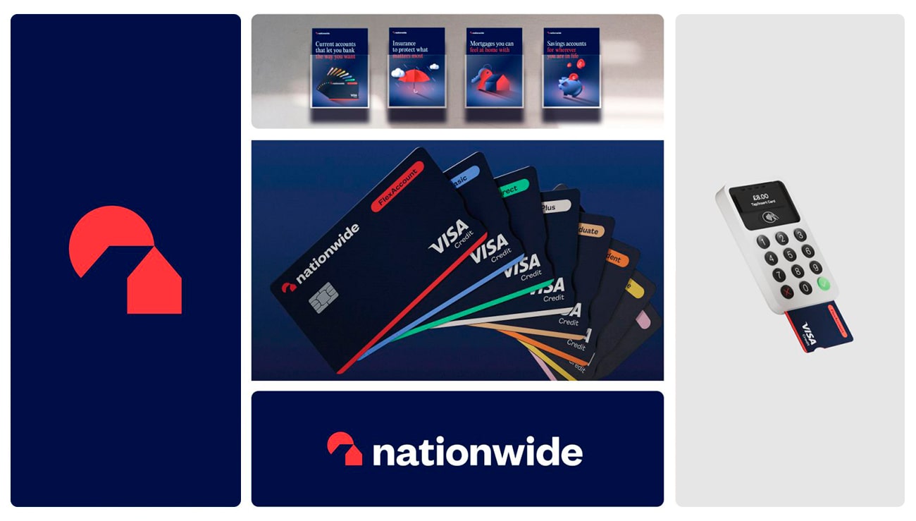 identité visuelle de Nationwide