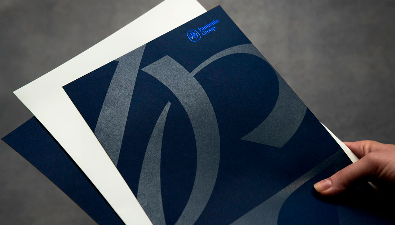identité visuelle de Pannonia Group