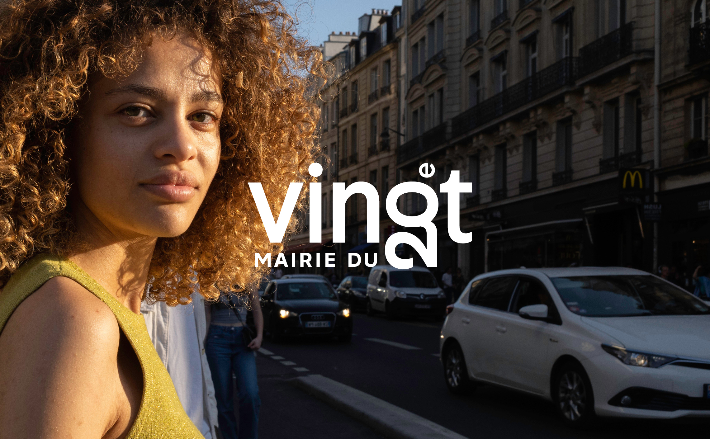 identité visuelle de la mairie du 20ème arrondissement