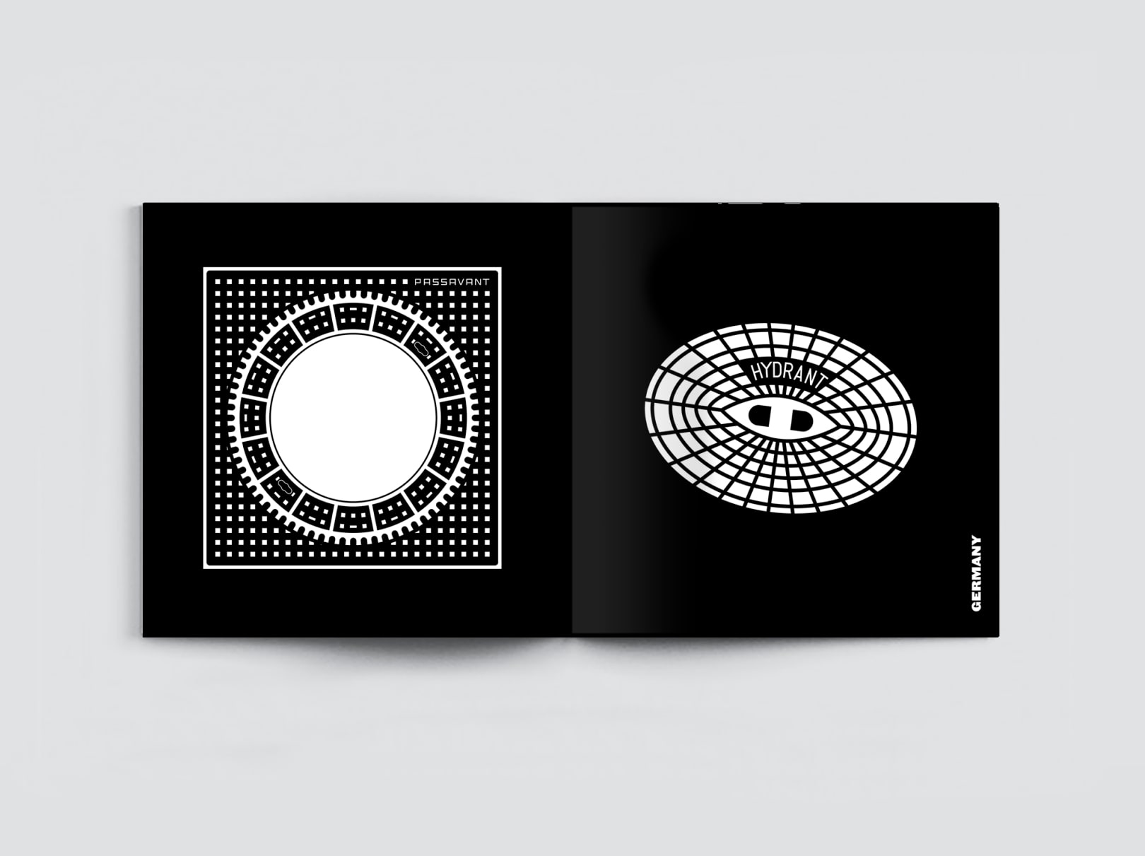 plaques d'égout Allemagne