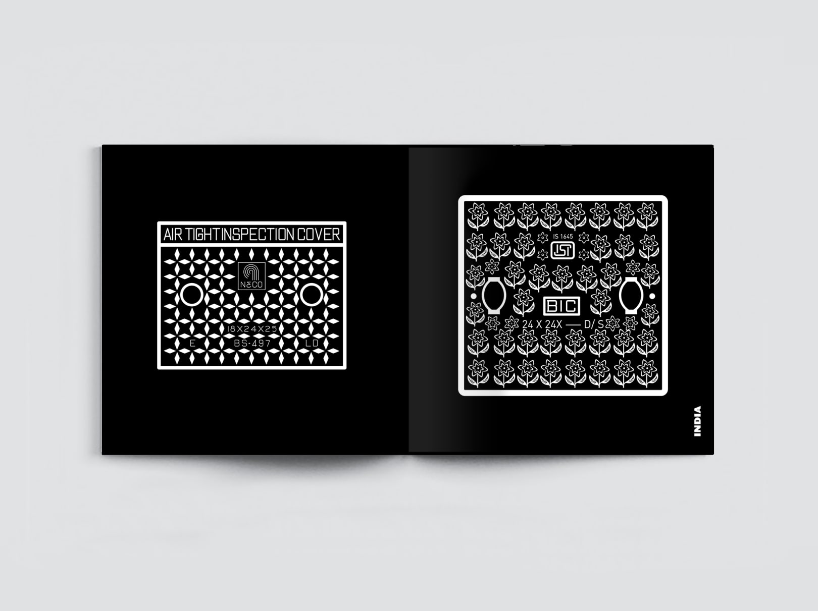 plaques d'égout Inde