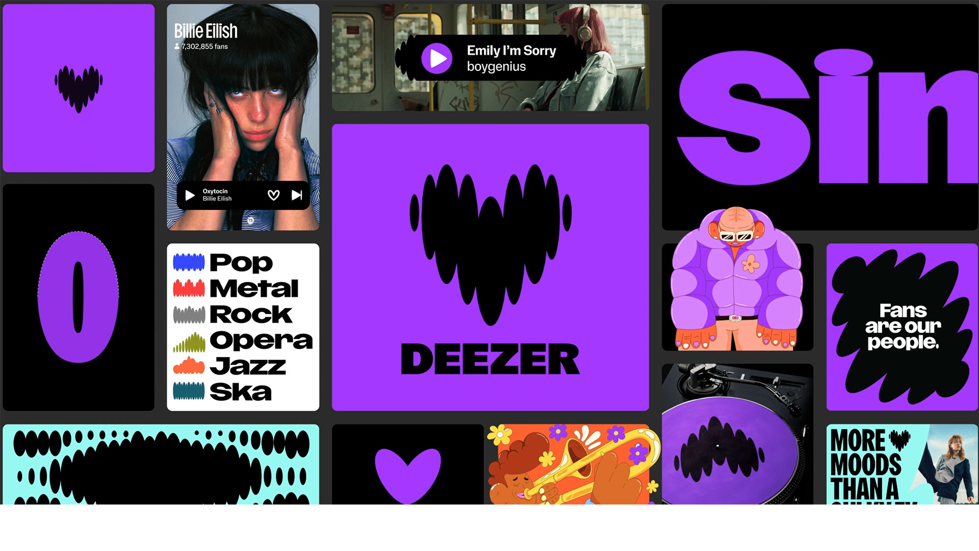 Nouveau logo Deezer