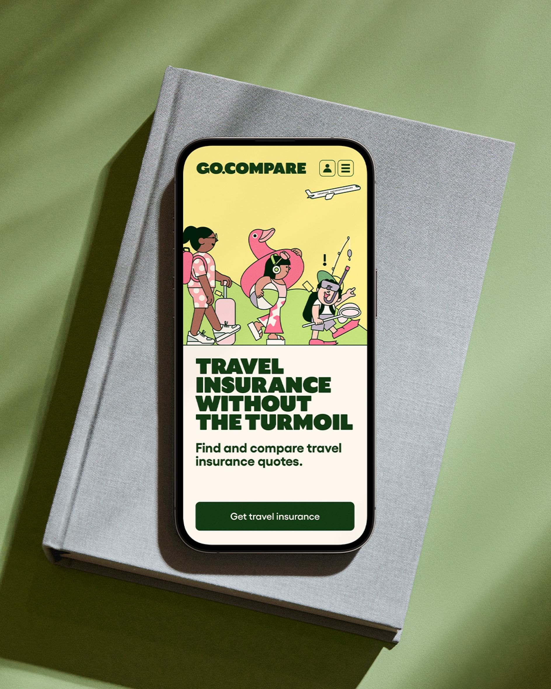 Identité visuelle Go Compare